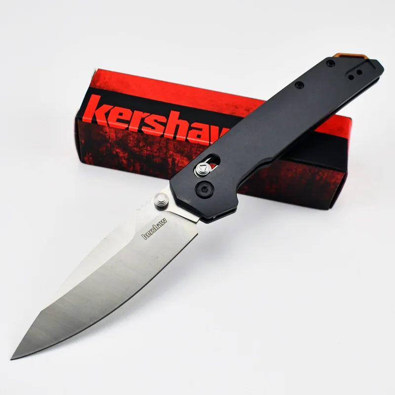 KS 2038 AXIS Foldable D2 Steel Blade Aluminum Alloy Handle Outdoor Fishing Camping Fruit Knife EDC Tool