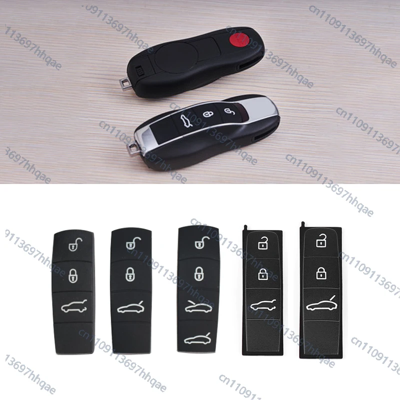 

Key Case For Car Shell Button Replace For Porsche 9ya Cayenne 971 Panamera Replacement Rubber Button Pad Buttons Flip Car Remote