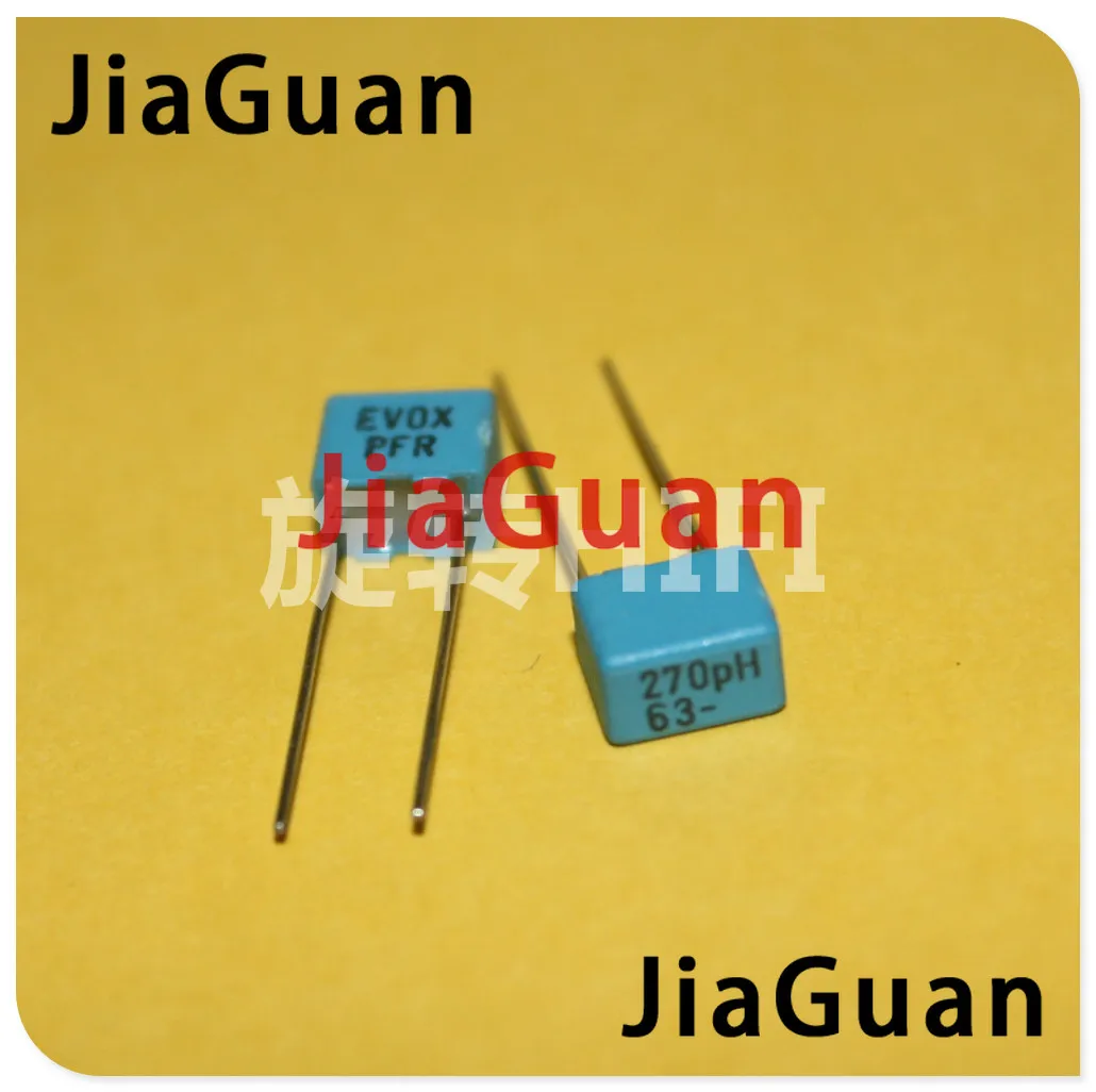 20PCS NEW EVOX PFR5 270PF 63V P5MM MKP 271/63V film capacitor RIFA PFR 270pf/63v 271 63VDC free shipping