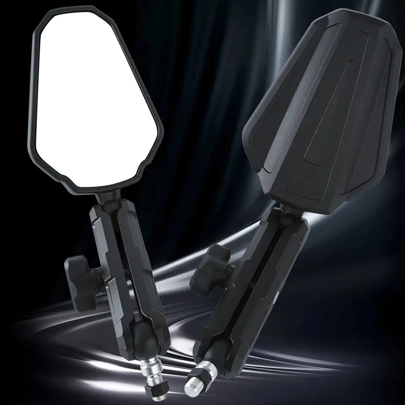 

Универсальное зеркало заднего вида для мотоцикла, дизайн роботизированной руки, 360° ° складное и регулируемое зеркало высокой четкости.