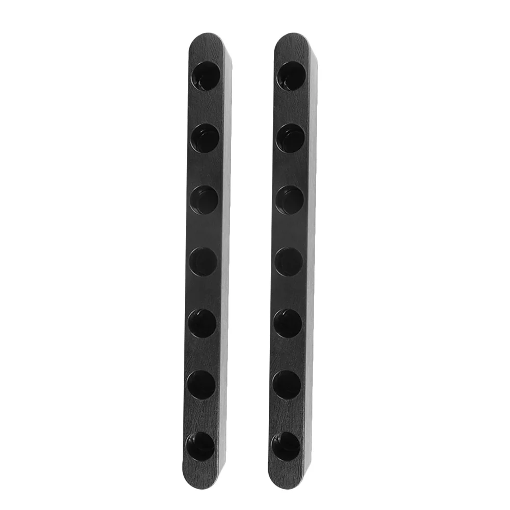 2Pcs Decorative Holder 7-Hole Stand Desktop Candlestick Wedding Party Dinner Table Centerpiece Ornament