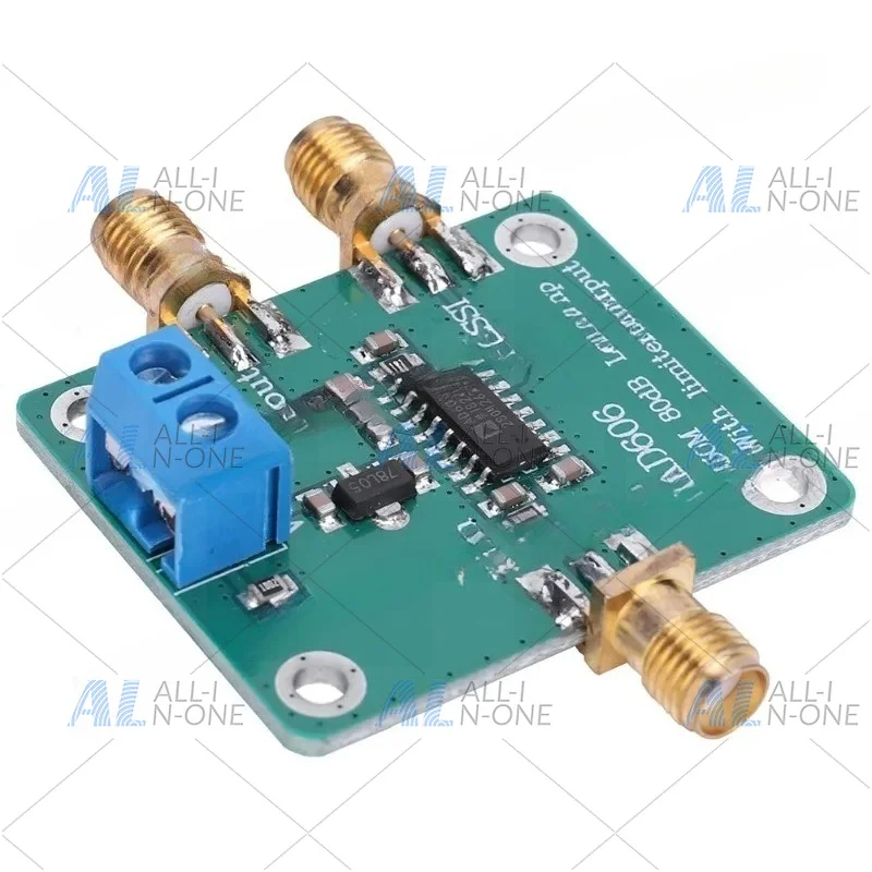 AD606 Log Amp Module -75dBm To +5dBm 80dB Logarithmic Detector Demodulation Logarithmic Amplifier for Signal Power Measuring