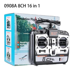 0904A / 0908A 6-8CH 16 W 1 RC symulator lotu W/CD wsparcie G7 Phoenix 5 XTR dla RC FPV Racing helikopter dron Quadcopter