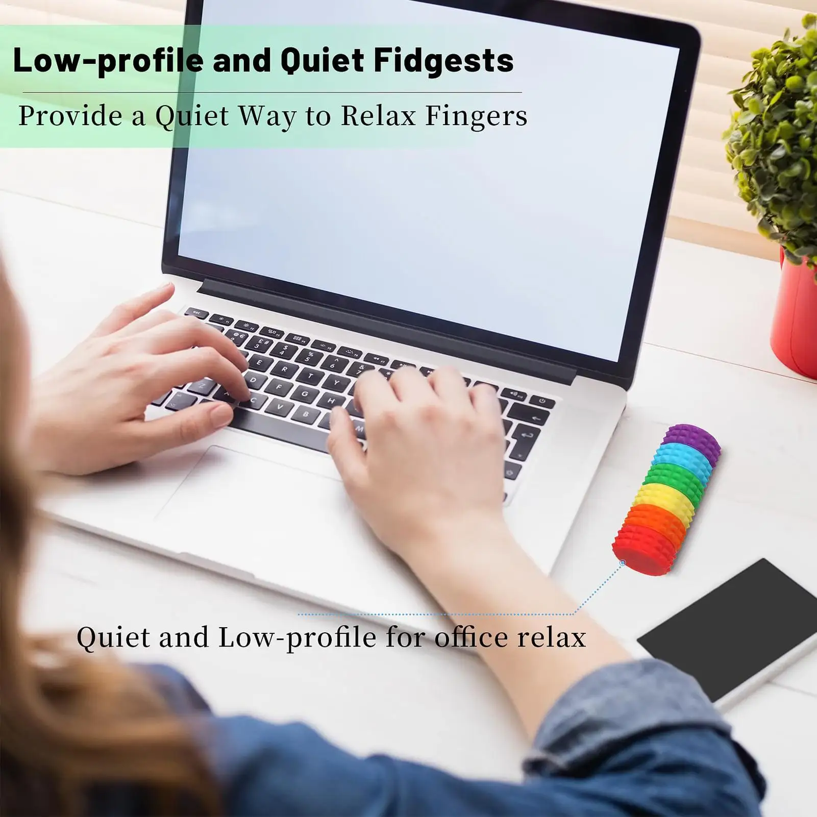 Silicone Magnetic Fidget Balls 6 Pieces Kids Sensory Magnetic Balls Toy Gadgets Magnet Stress Relieve Activities For Desk Easter