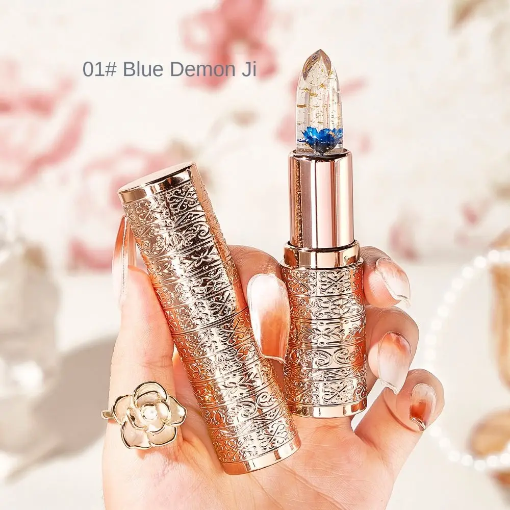Rossetto idratante che cambia colore con temperatura, impermeabile, nutriente, luccicante, labbra in gelatina, lucentezza, idratazione, tazza antiaderente