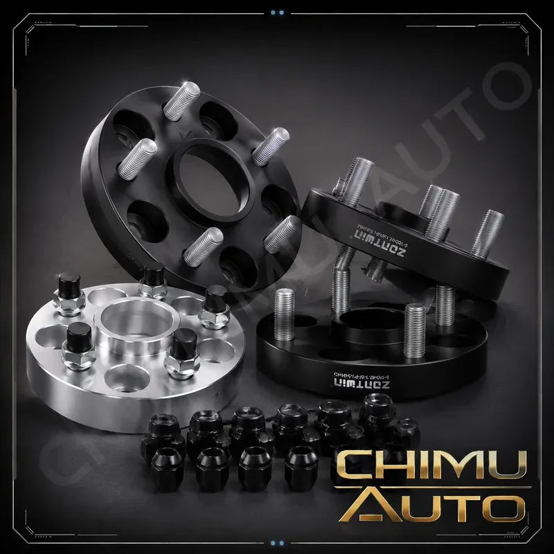 【CHIMU AUTO】 for Hyundai Elantra ix35 Sonata Tucson Santa Fe Forged Wheel Spacer Adapter 5x114.3 67.1mm Hubcentric