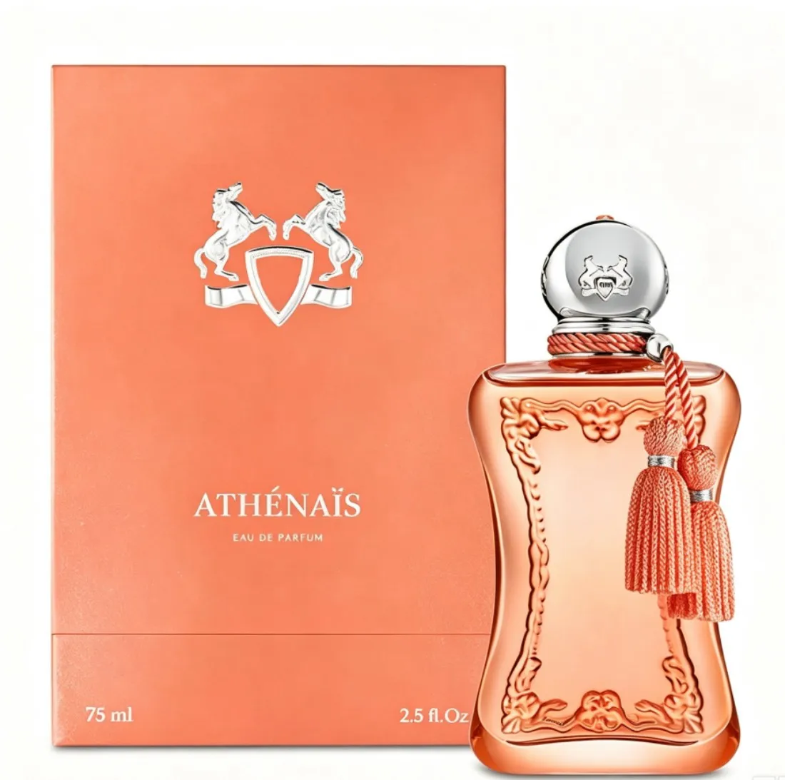 Parffums de Marly, fragancia de flor de ámbar, perfume en formato spray, 75 ml (2,5 oz), aroma duradero, olor único, caja de regalo, regalo para el Día de San Valentín.