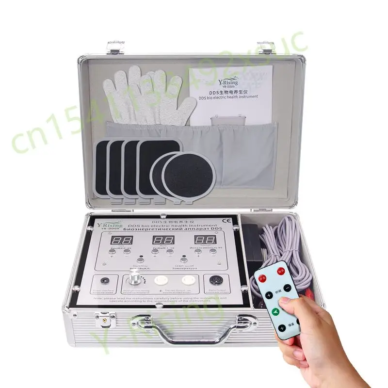 

Bio-electrical Physiotherapy Instrument Acid-base Flat DDS Bioelectric Meridian Massager Device for Eldly Gift