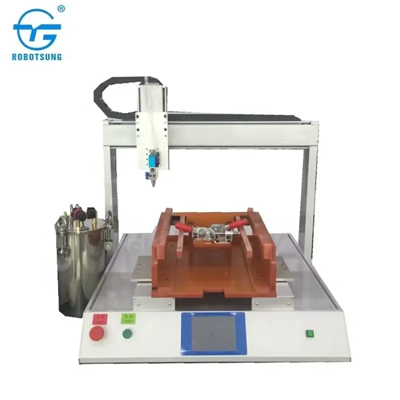 2026 CE Desktop Dispenser Fluid Dispense Automatic Epoxy Resin Dispensing Machine for 2600ml Silicone Glue