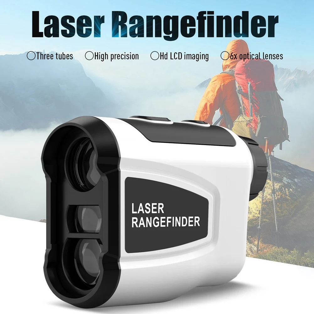 FFYY-télémètre Laser de Golf multifonctionnel 600M télémètre Laser Rechargeable avec verrouillage du mât de drapeau et Compensation de pente