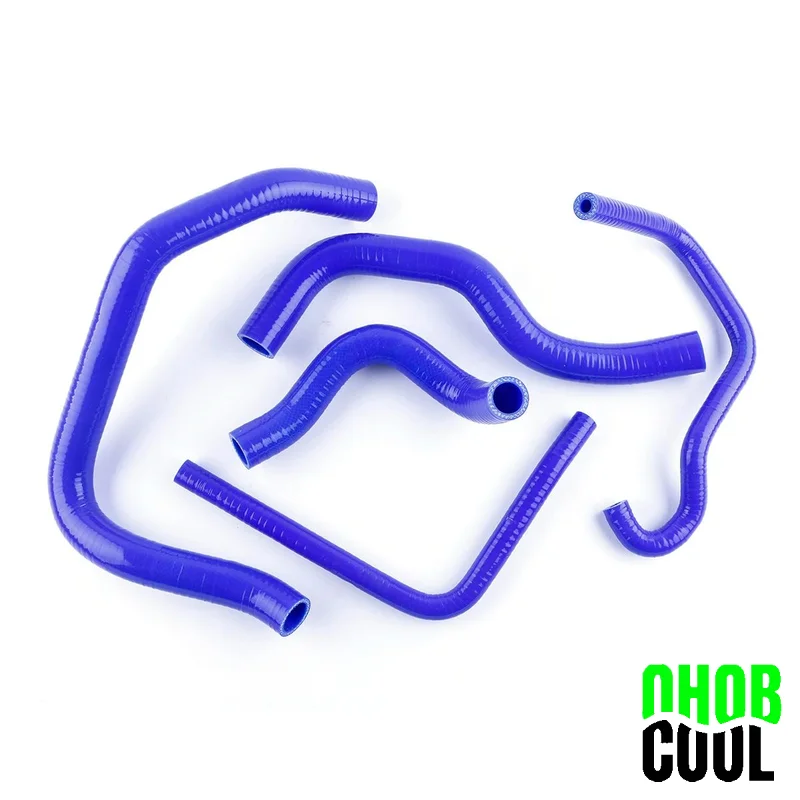 

For 1998-2002 Kawasaki Ninja ZX6R ZX-6R ZX600 1999 2000 2001 Silicone Radiator Coolant Hose Tube Kit