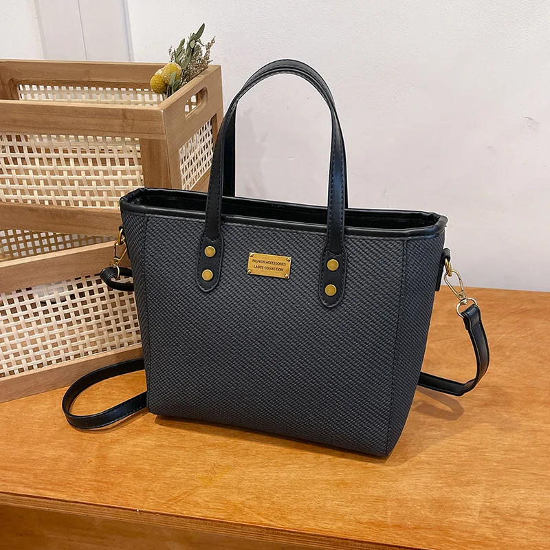 

2025 Women's All-Match Vintage Tote - Large Capacity Casual Shoulder/Crossbody/Top Handle, Commuter