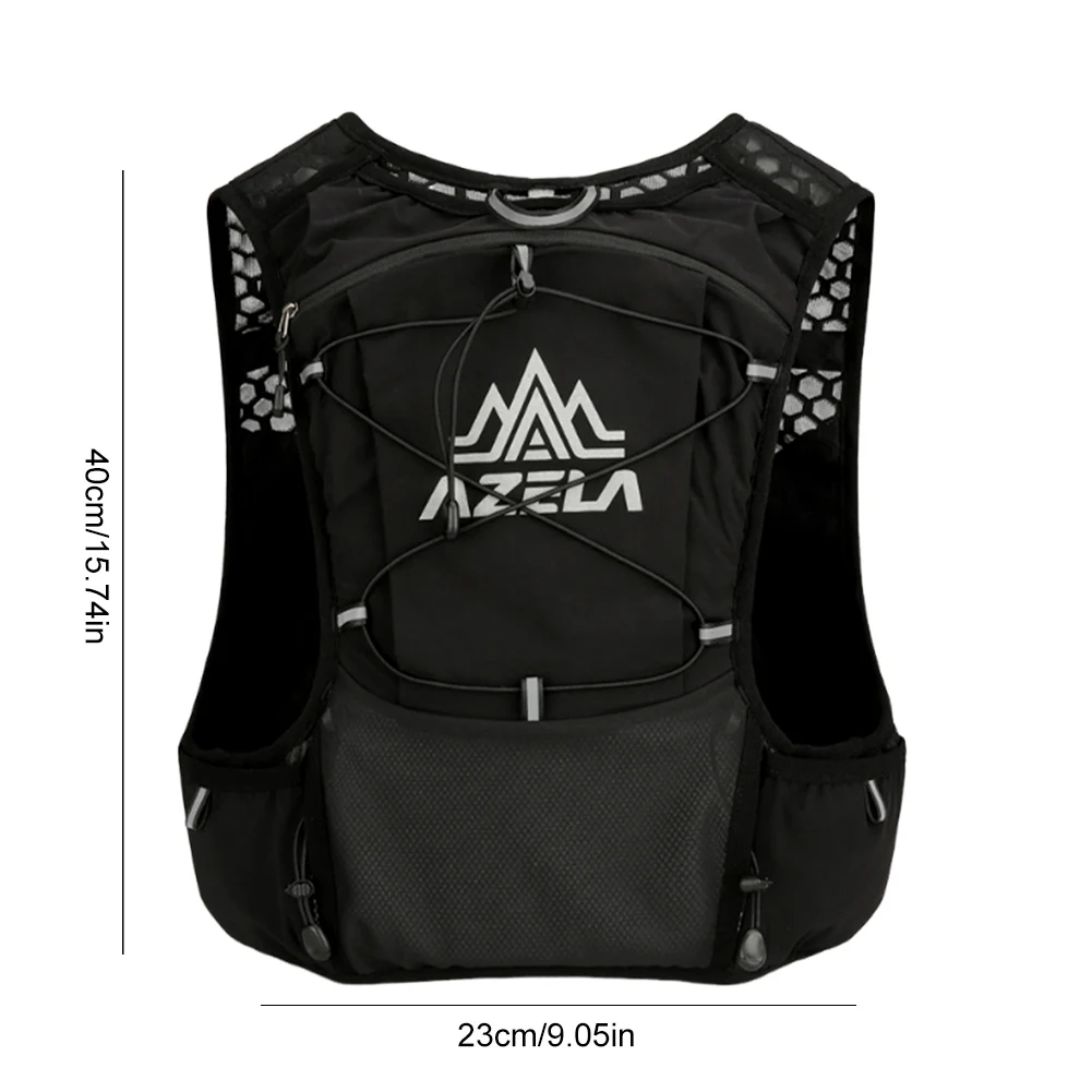 Sac à dos de course en plein air, gilet d'hydratation, sac à dos de vessie d'eau, sac de jour pour Marathon, cyclisme, randonnée