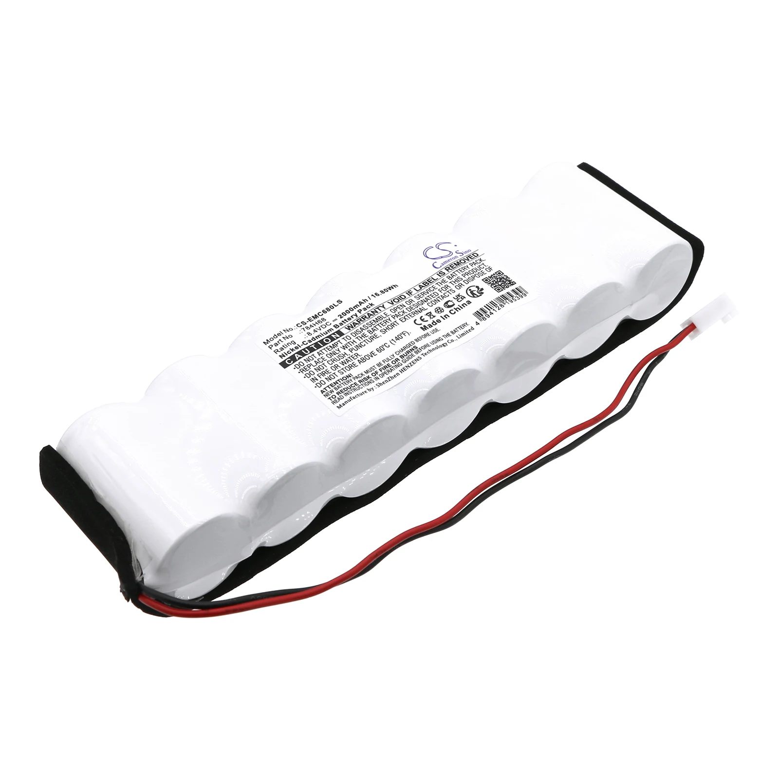 

Сменный аккумулятор CS для Dual-Lite PGP-HTR, PGW-HTR, PGZ-HTR, артикул: 784H68, D-SC 1800BT, 2000 мАч / 16,8 Втч