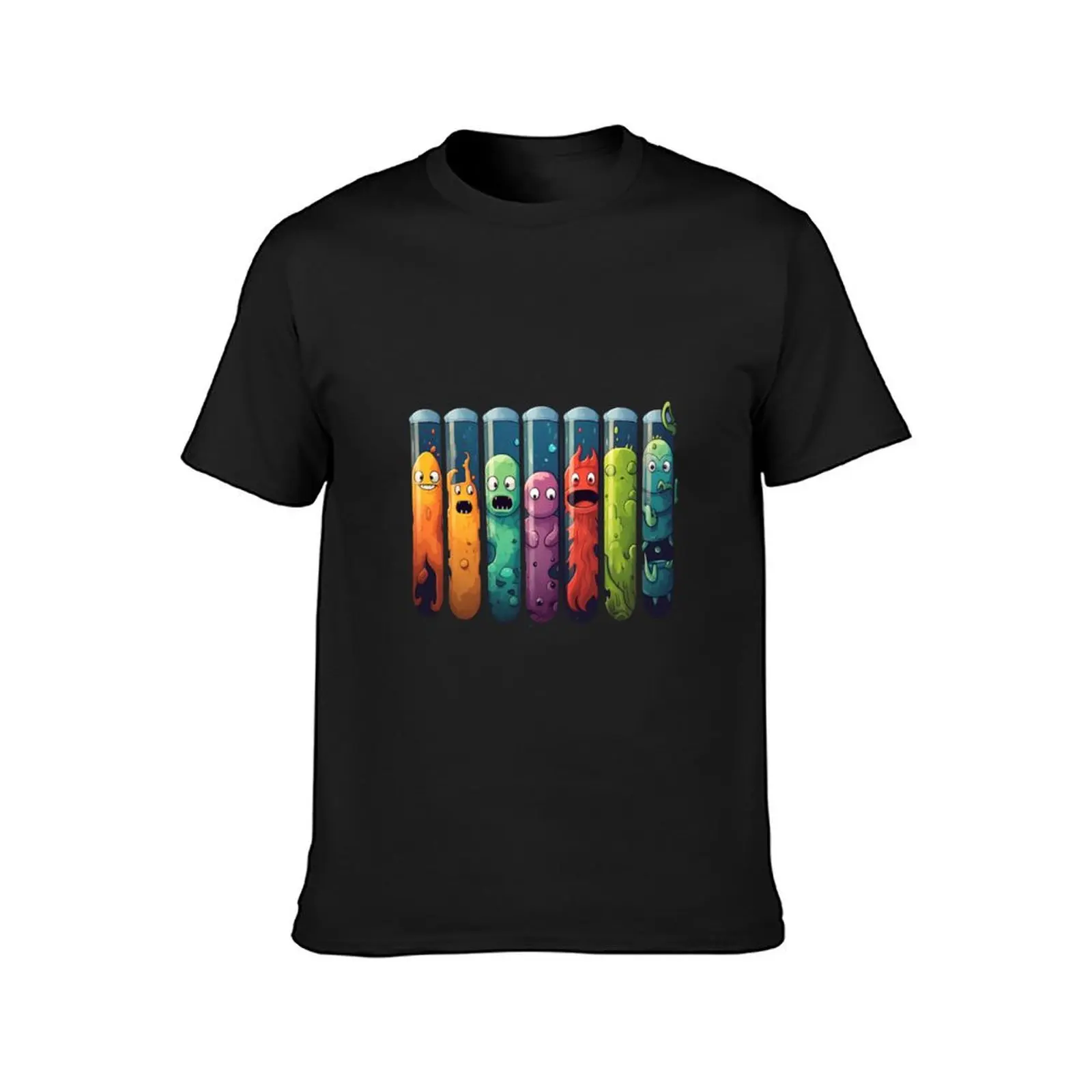 Science-Chemistry Test Tube 2 T-Shirt customizeds graphics men t shirts