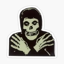 Misfits Fiend Green  10PCS Stickers for Room Bumper Anime Living Room Window Art Decorations Wall Print Stickers Home Car Kid
