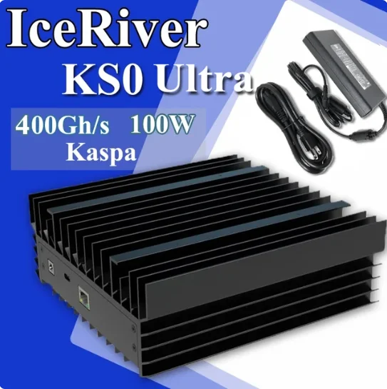 

Kaspa-IceRiver KS0 Pro Ultra KAS KS0Ultra 400G Майнер Asics 100 Вт