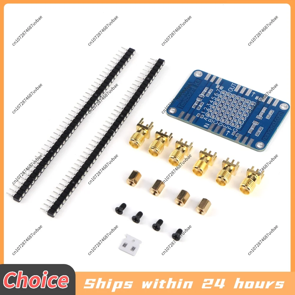 Testboard Kit High Accuracy Test Demo Board VNA Testing Board for Vector Network Analyzer
