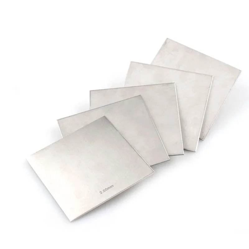 304 Stainless Steel Square Plate Polished Plate Sheet Board 100*100mm To 300*300mm Thick0.8-3mm