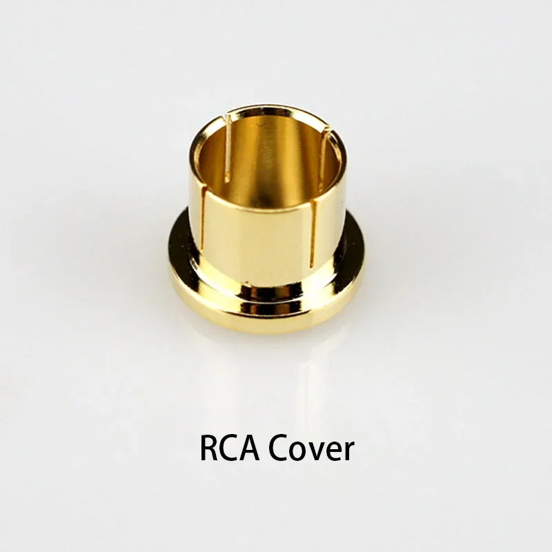 Protective Cover Gilded Covers Dust Cap Shielded Anti-oxidation for Noise Stopper RCA XLR Plug Female/Male Socket Connector