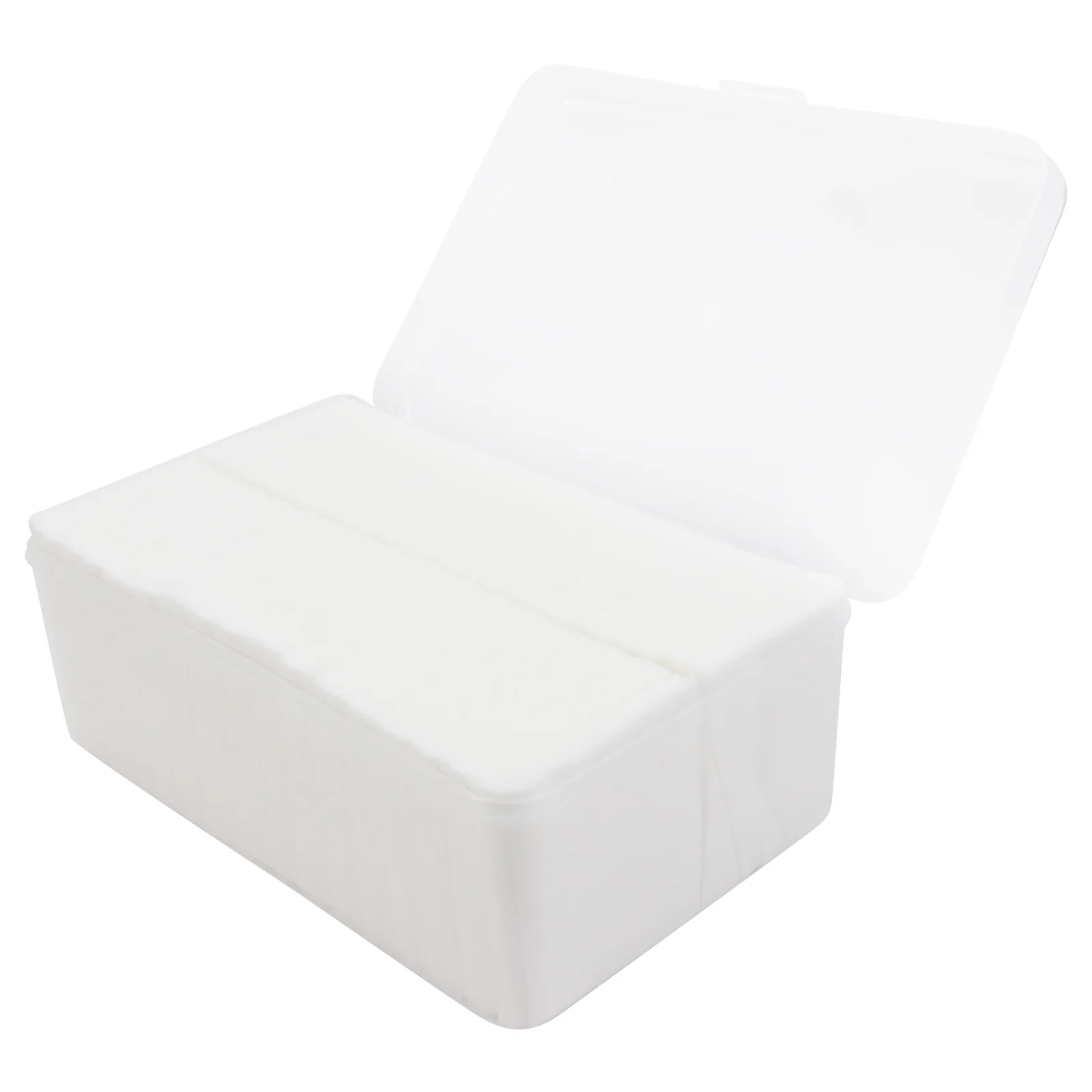 1080 almofadas faciais descartáveis da remoção da composição das almofadas da composição da tela não tecida dos pces para uso do removedor do verniz do prego do toner