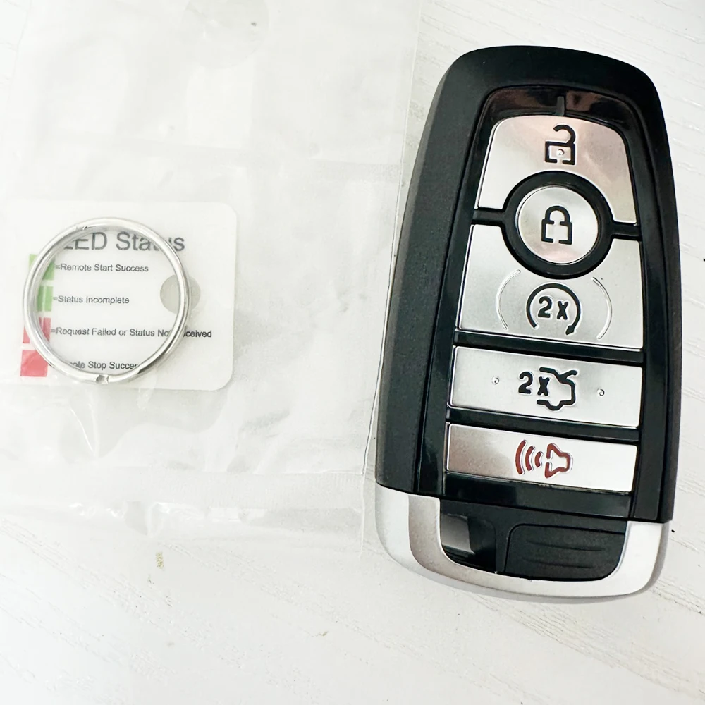 

5 Button 902 Mhz 2017+ Smart Keyless Key For Ford Mustang With PCF7953P FCC Number M3N-A2C93142600 JR3T-15K601-BC 49 Chip