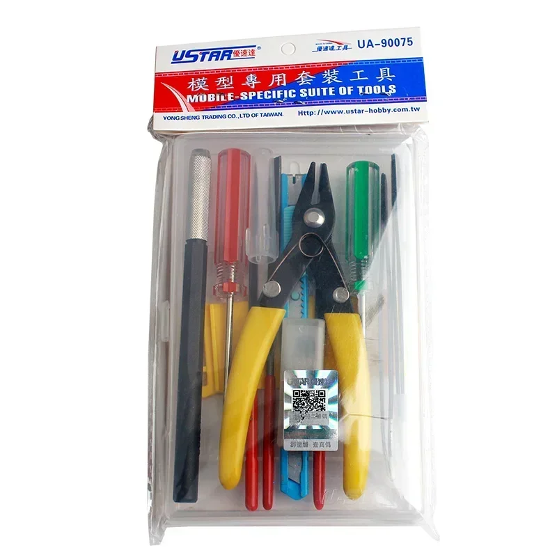 

Набор инструментов Ustar UA-90075, 12 шт./компл., специализированный для сборки моделей, для хобби и DIY