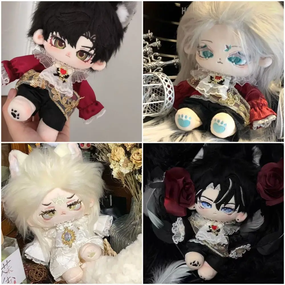 20CM Doll Clothes Doll Accessories Change Dressing Game Doll Medieval Prince Suit Photo Props Playing House Mini Shirt Pants Set