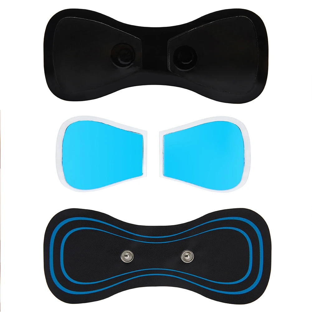 

1Pair/2pcs Massager Patch Replacement Silicon Gel Body Massager Patch Reusable Comfortable EMS Neck Trainer Accessories