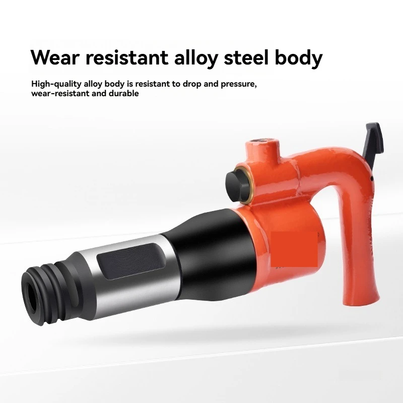 Pneumatic Pickaxe Handheld Air Shovel Alloy Impact Drill Strong Power Pneumatic Tools Drilling Machine Shock Absorbing Crusher