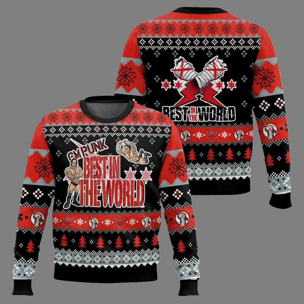 سم فاسق أفضل في العالم سترة قبيحة عطلة حفلة البلوز الدافئة دافئ حجم كبير عيد الميلاد البلوز للرجال الأسرة هدية الكريسماس 2026 #2