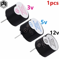 3v 5v 12v Active Buzzer Magnetic Long Continous Beep Tone Alarm Ringer 12mm MINI Active Piezo Buzzers Fit For Arduino Diy Kit