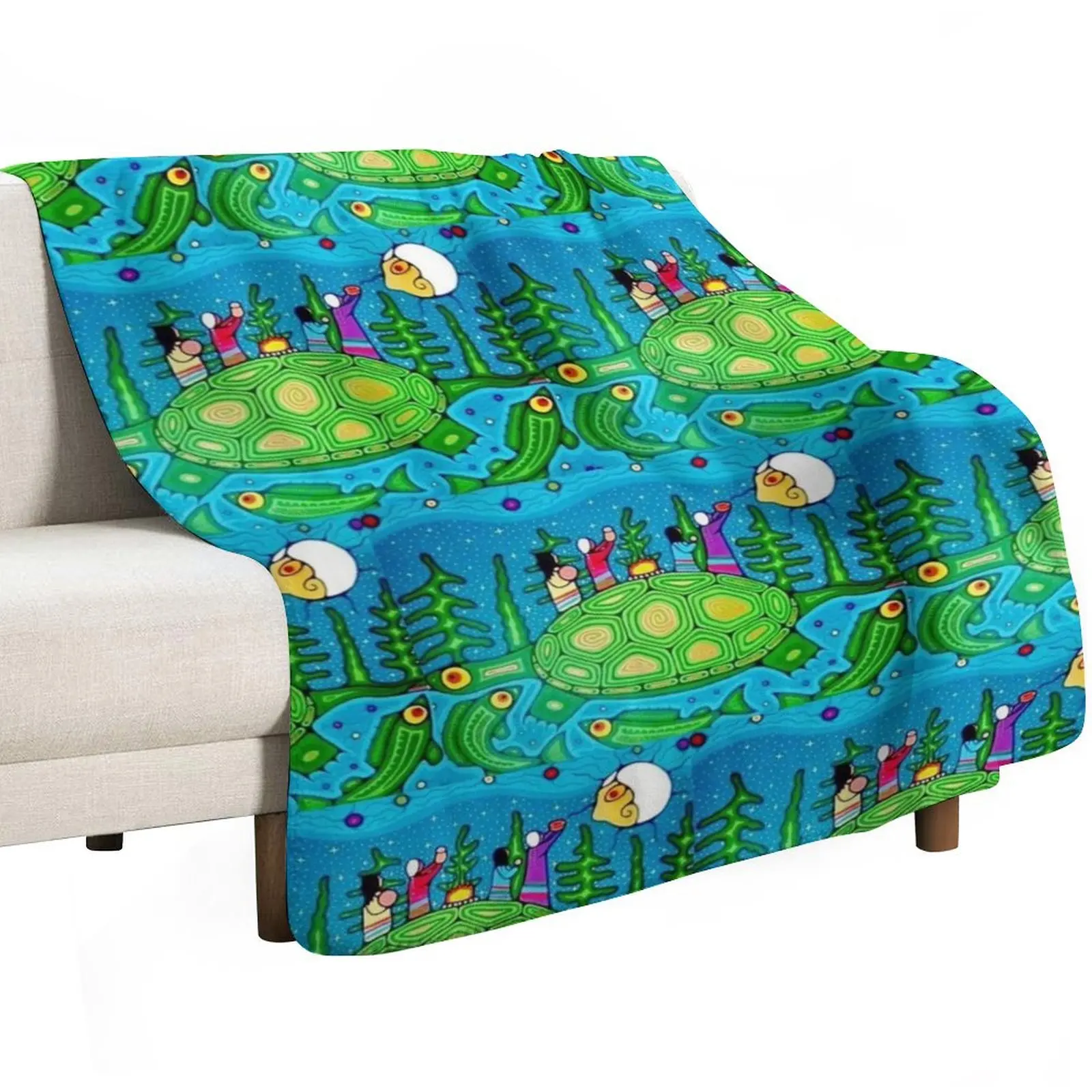 Full Moon Ceremony, 2018 Throw Blanket Decorative Throw Bed covers Giant Sofa For Decorative Sofa Cute Blankets