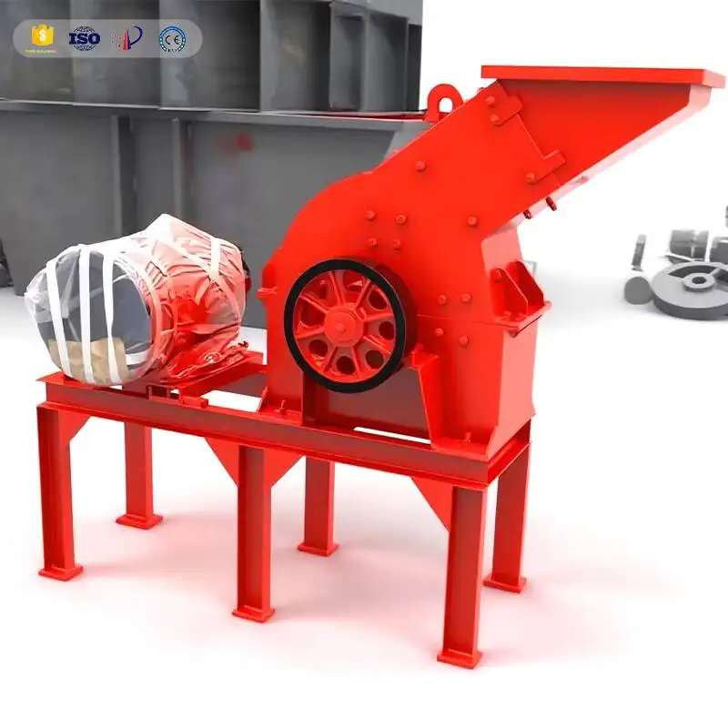 

Высокоэффективная малогабаритная молотковая дробилка для кирпича и угля, портативная камнедробилка для добычи железной руды, б/у двигатель в сборе