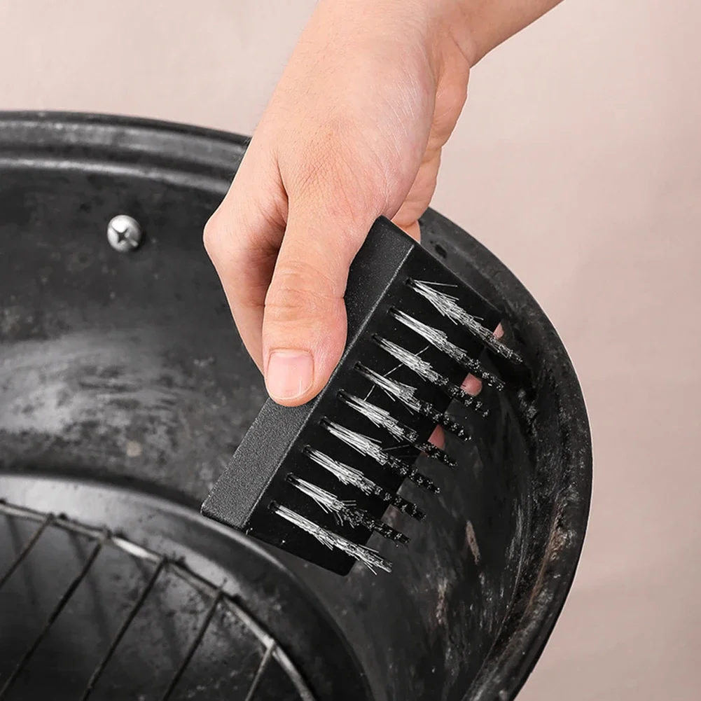 Testine di ricambio per spazzole per la pulizia della griglia per Barbecue detergente per setole in filo di acciaio inossidabile accessori per la cucina parti per Barbecue all'aperto