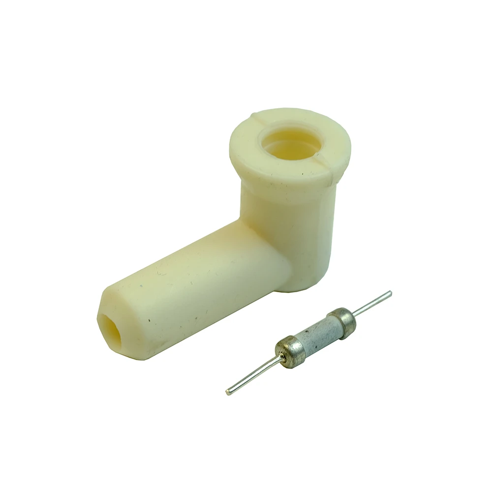 Rcexl NGK CM6 CM-6 Spark Plug Spare Rubber Caps and Resistance for Igntion CDI Accessory