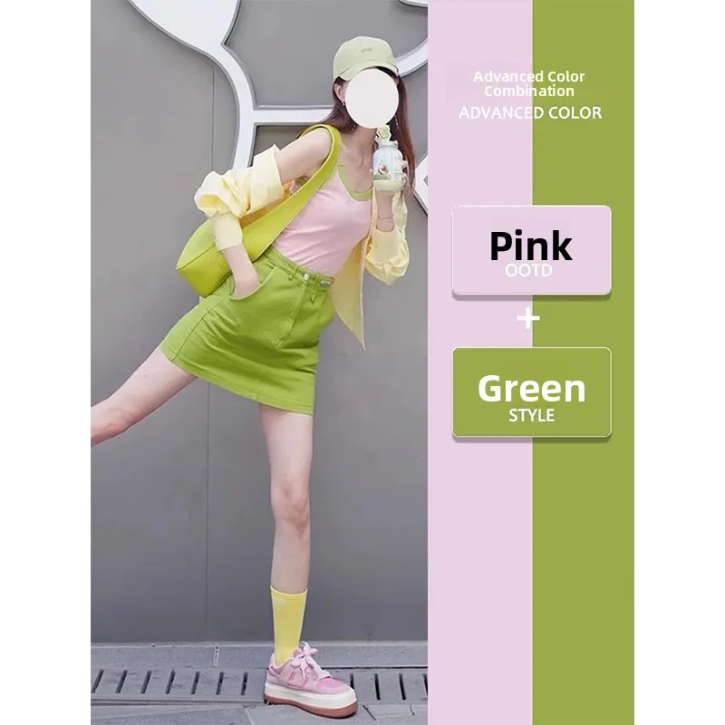 

Sli Beautiful Spring New Arrival Thin Long Sve Sun Protection irt Strap ter Skirt Tee Piece Set Women's Fa...