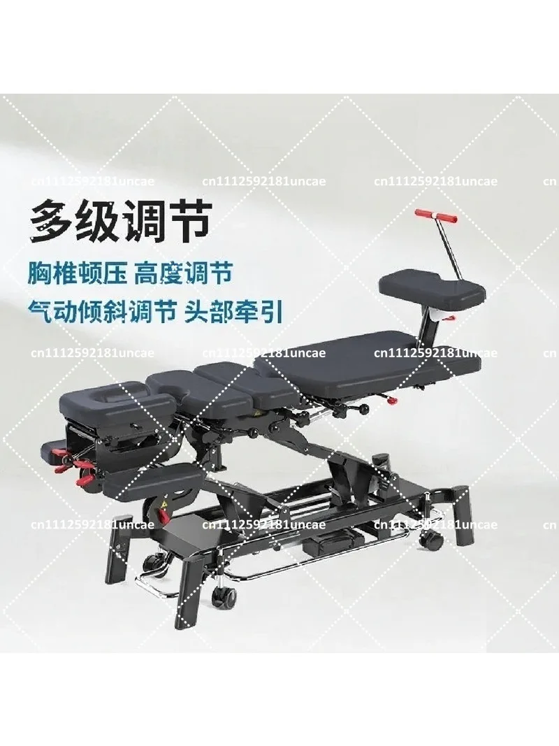 Motorized Electric Chiropractic Table with Lift for Spinal Decompression and Pelvic Adjustment
