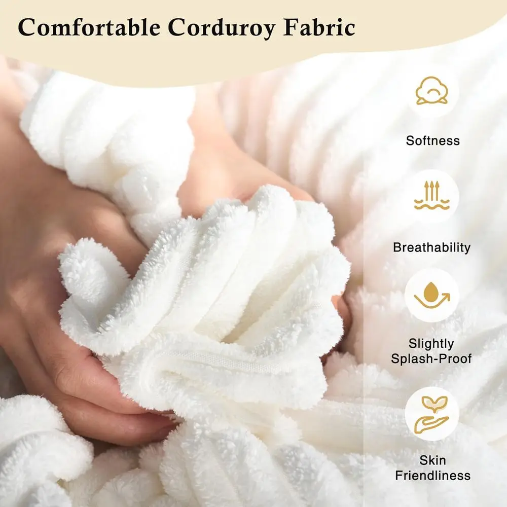 깊은 좌석과 2개의 쿠션이 있는 대형 모듈형 소파 섹셔널, 거실 공간을 위한 모던 코듀로이 소파