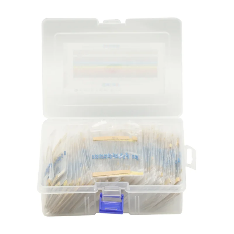 1460pcs Metal Film Resistor Kit Assortment Set Labelled 1 Precision 73 Values For arduino Module