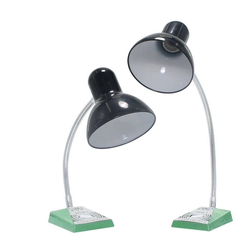 الرجعية الحديد الزهر الطراز القديم طاولة عمل مصباح 30 سنتيمتر/40 سنتيمتر معقوفة مرنة الصناعية مصنع العمل مصباح غطاء حديد الجدول مصباح #1