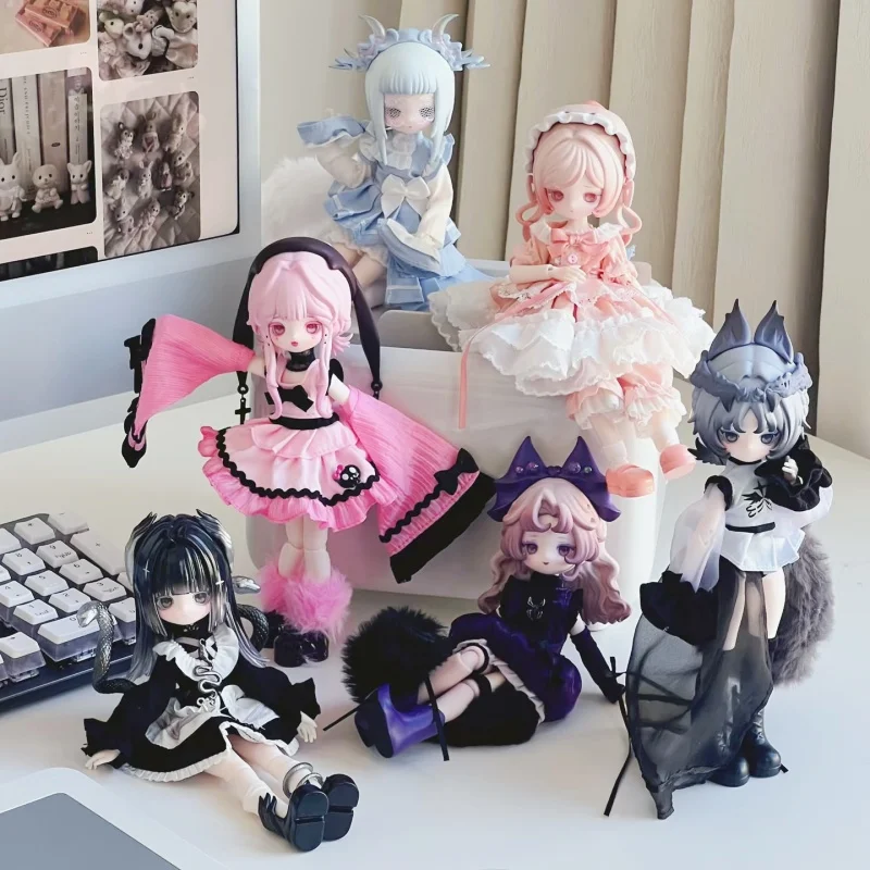 

The Luluelf Awakening Nature Series Blind Box Mystery Bag Toys Cute Action Anime Figure Collectible Kawaii Model Gift