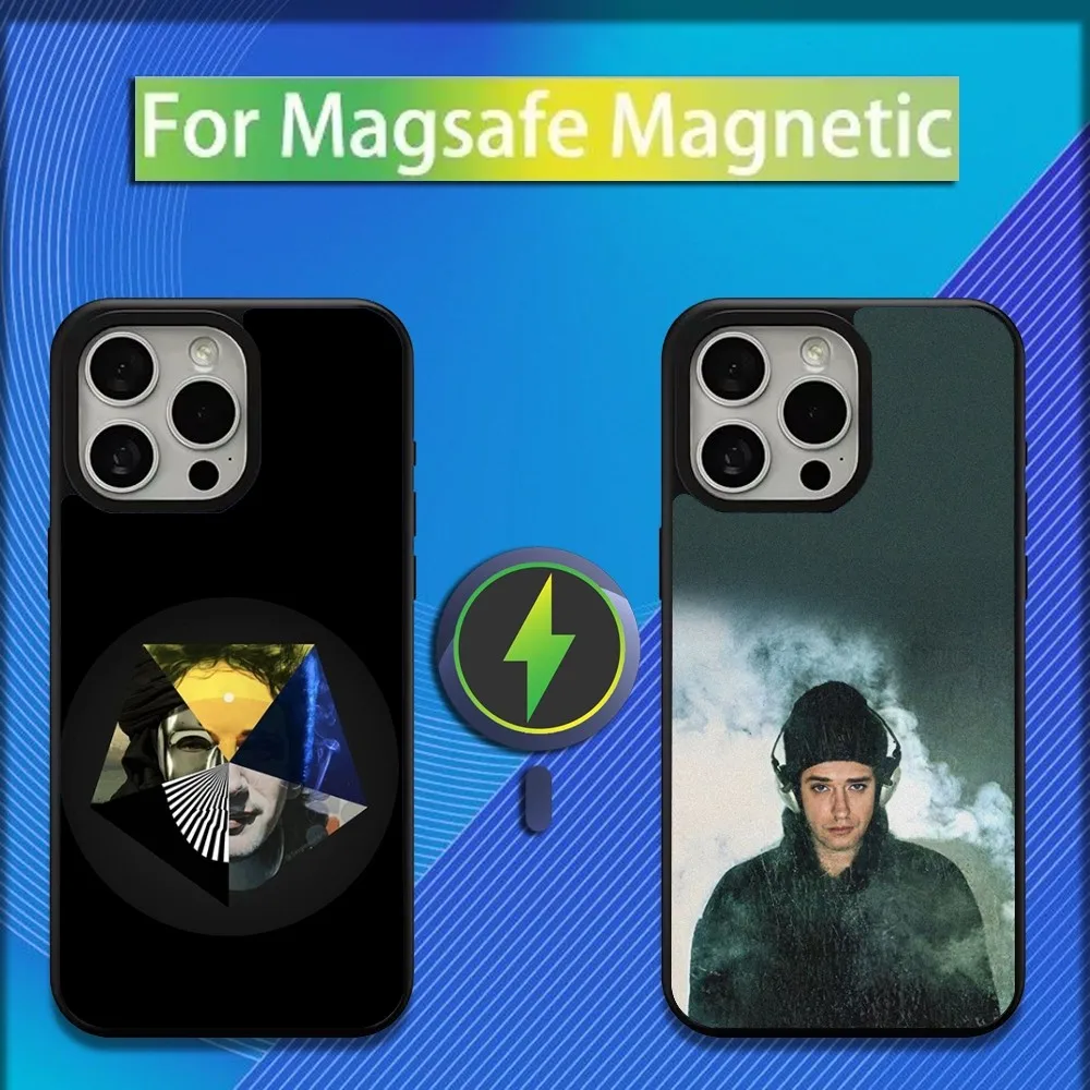 Singer G-Gustavo Cerati Phone Case For iPhone 16,15,14,13,12,11,Plus,Pro,Max,Mini Magsafe Magnetic Wireless Charging