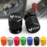 For Niu Kqi3 M Pro M1s Mqi Nqi Gt Gts Pro N1s Uqi N1 U1 U+a U+b Scooter Tire Valve Cap CNC Air Port Stem Cover Accessories