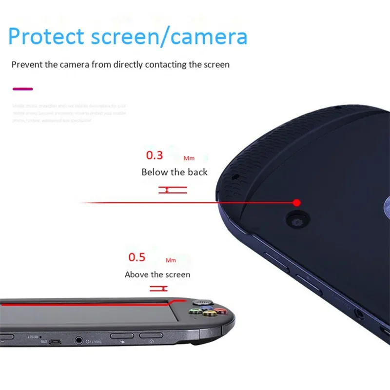 Gamepad 7 Polegada hd console de jogo portátil arcade nes nostálgico fc jogos joystick 8g mp4 música e-book mp3 player gravador saída tv