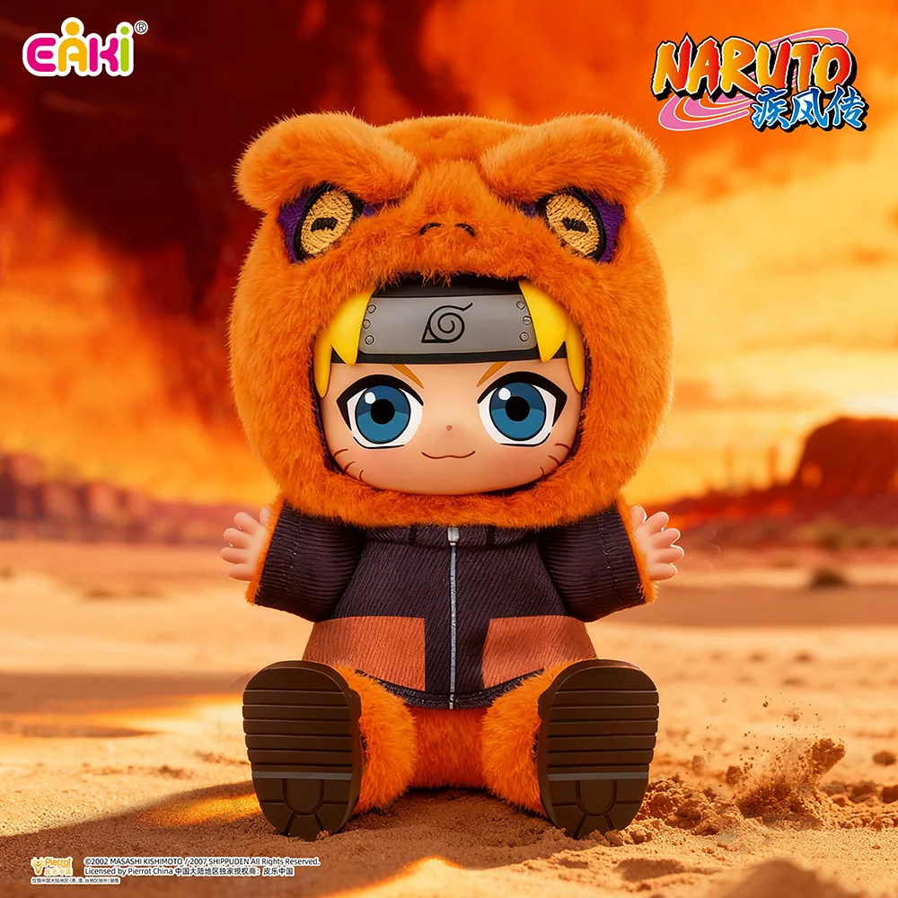 Neue Original EAKI Naruto Blind Box Sitzende Serie Weiche Überraschungspuppen Orochimaru Spielzeug Sammlerstücke Feiertagsgeschenke für Anime-Fans