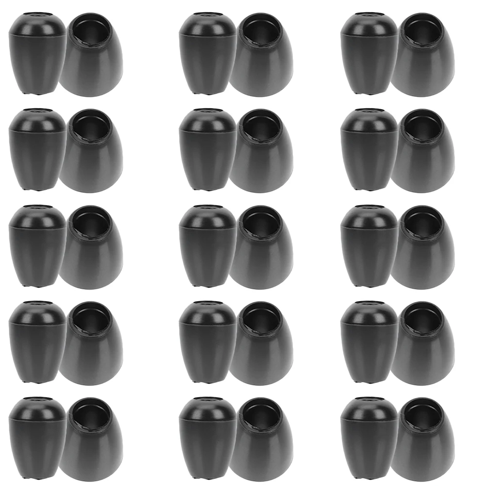 

Earplugs Replacement Stethoscope Replacement Earbud Earbud Tips Black Silicone Spare Parts Accessories Health Care