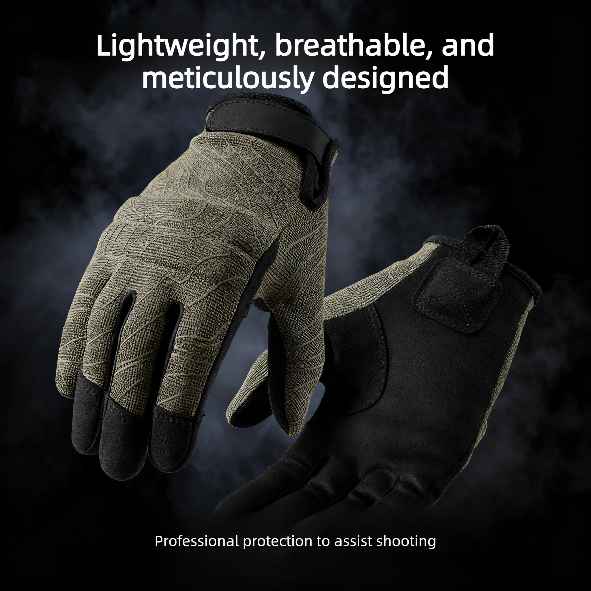 

All-finger tactical downhill shooting gloves, riding gloves can touch the screen, light and breathable summer households