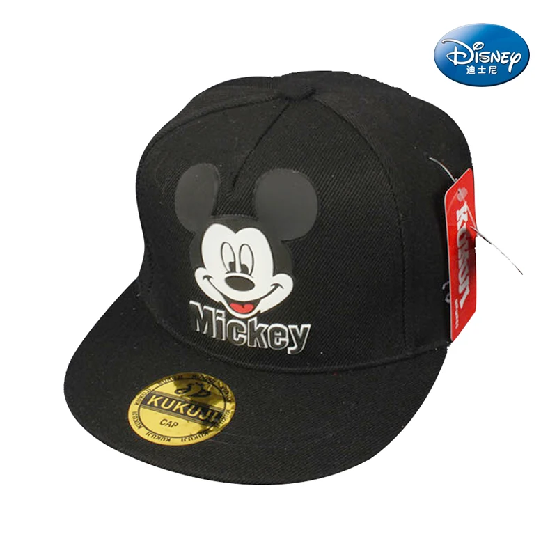 Disney Waflera Mickey Mouse Baby Hat For Children Boy Girl Baseball Cap Fashion Kids Snapback Hip Hop Hat Children\'s Hats Caps