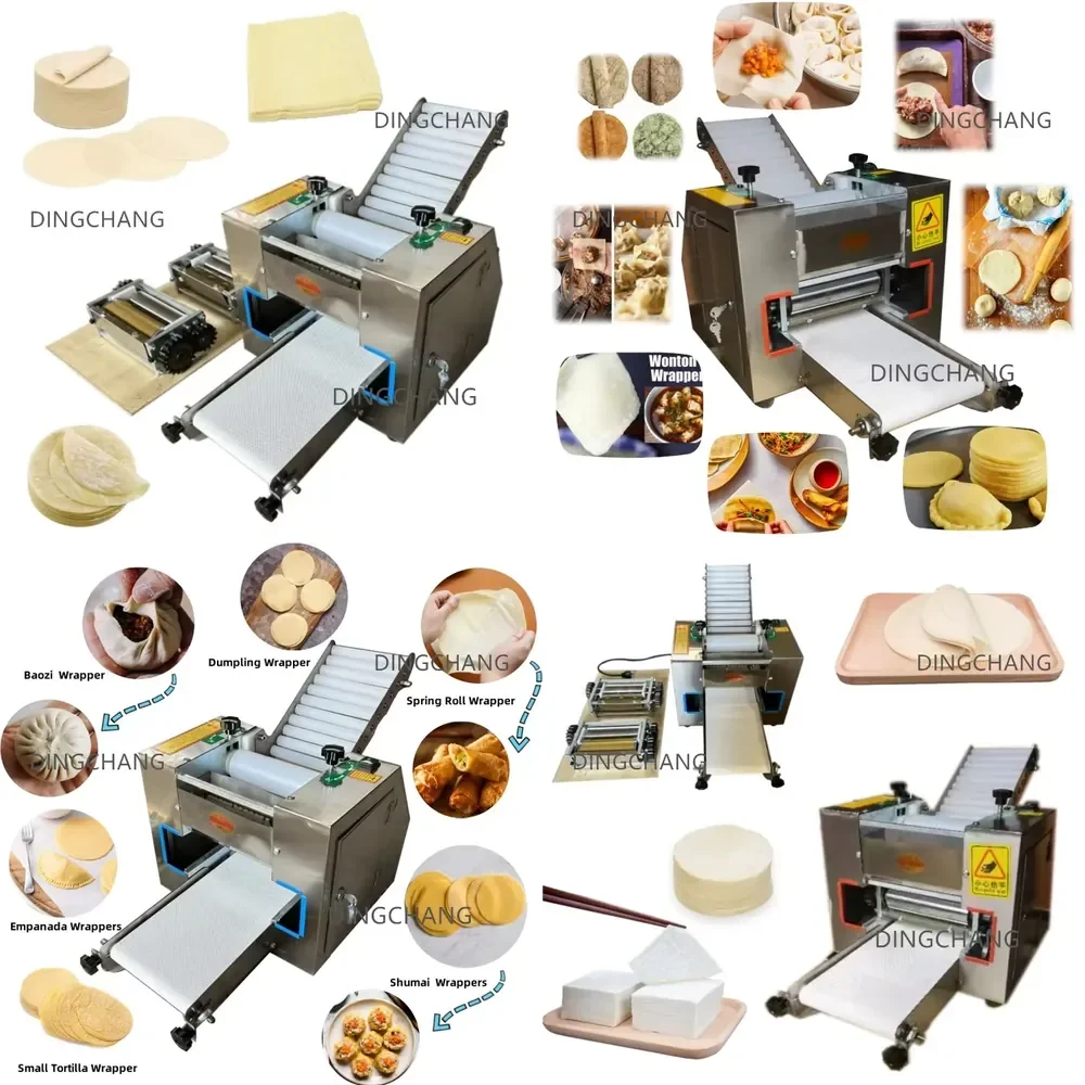 Karachi dumpling Wrapper Machine Deliver to Pakistan pita Bread Packaging Machine dumpling Wrapper Making Machine